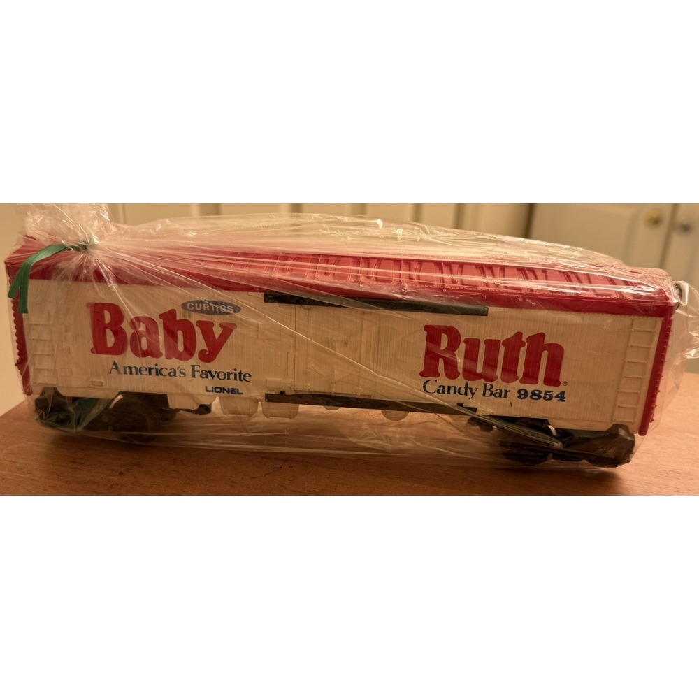 LIONEL 6-9854 Curtiss Baby Ruth Billboard Reefer MINT O Gauge‎ 1972-76